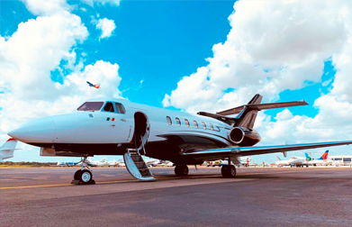 Beechcraft Hawker 700 en renta